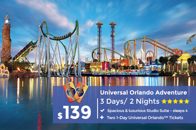 universal studios vacation packages deals