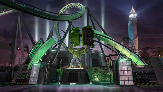 The Incredible Hulk Coaster