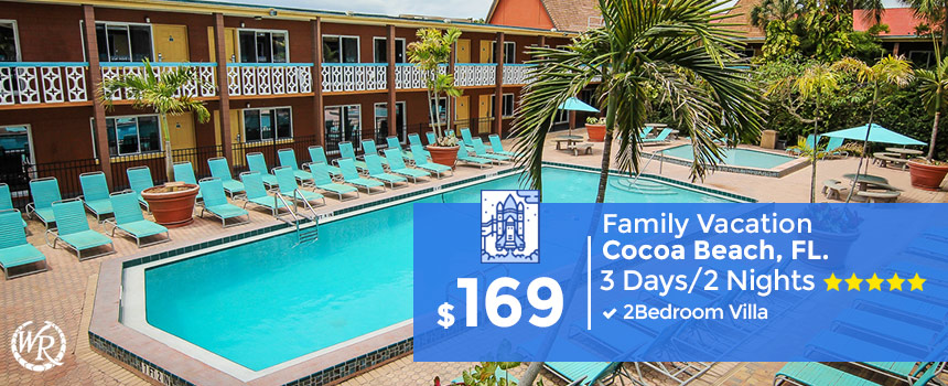 3 Day 2 Night Cocoa Beach Getaway At Westgate Cocoa Beach Resort