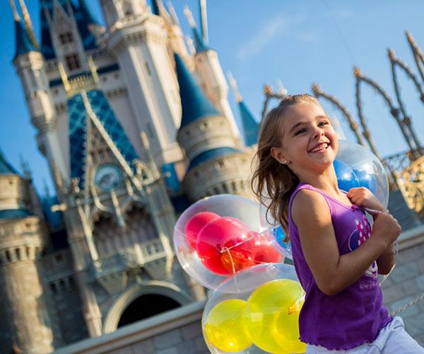Girl on Vacation At Disney | Orlando Vacation Packages