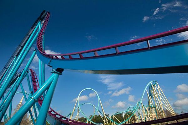 Mako Roller Coaster at SeaWorld Orlando