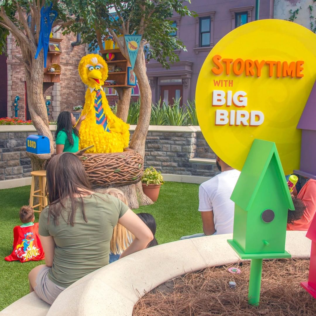 Sesame Street Seaworld Orlando  Big Bird