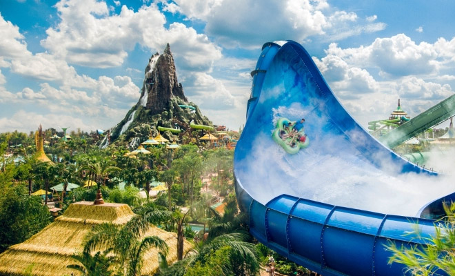 Parque Univeral Studios Volcano Bay en Orlando