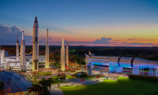 Centro Espacial Kennedy en Cabo Cañaveral