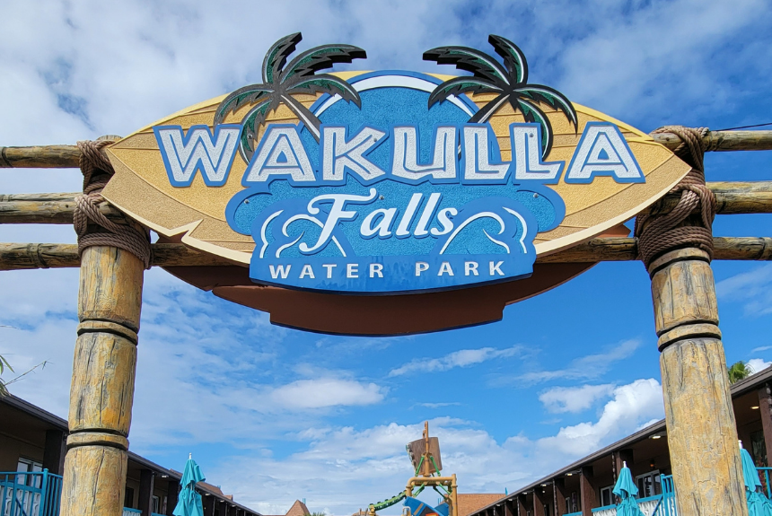 Wakulla Falls Sign